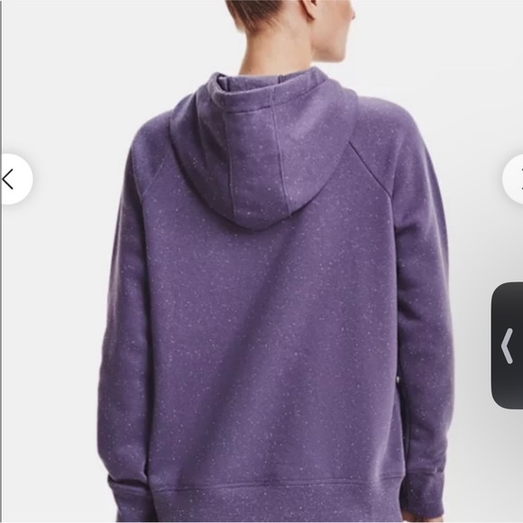 Under armor purple rival hoodie - Picture 2 of 3